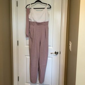 Two tone jumpsuit